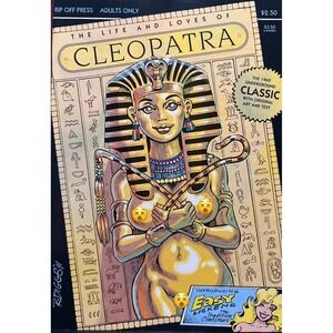 The Life And Loves Of Cleopatra 1969 Rip Off Press Harry Driggs Comix  HTF RARE